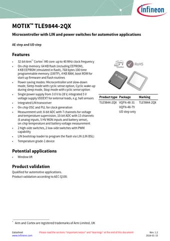  Datasheet Preview Page 1