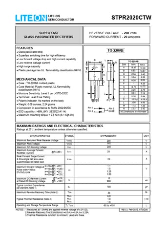  Datasheet Preview Page 1