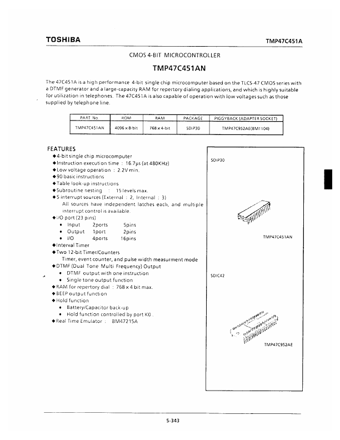  Datasheet Preview Page 1