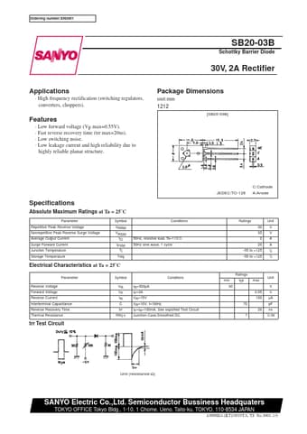  Datasheet Preview Page 1