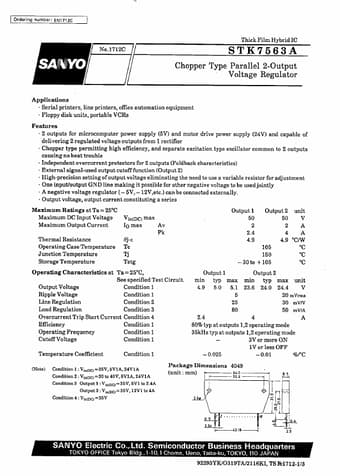  Datasheet Preview Page 1