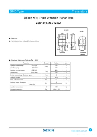  Datasheet Preview Page 1
