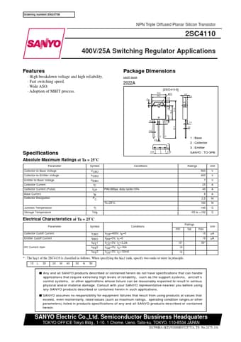  Datasheet Preview Page 1