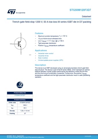  Datasheet Preview Page 1
