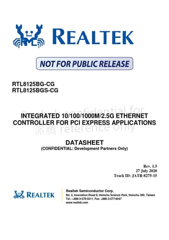 Datasheet Preview Page 1