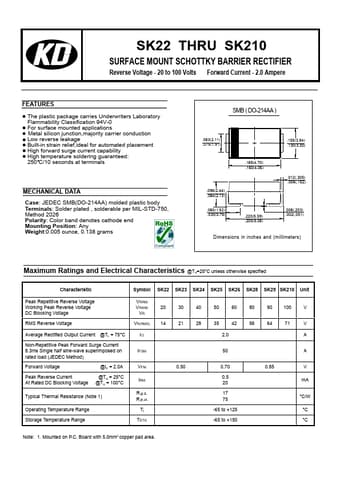  Datasheet Preview Page 1