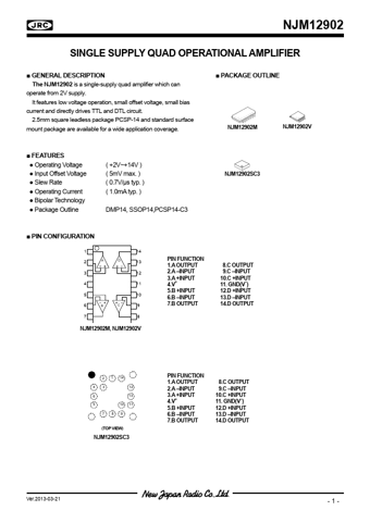  Datasheet Preview Page 1