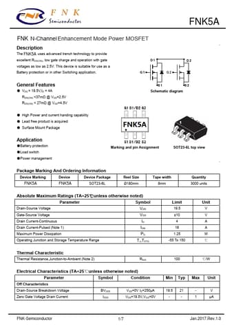  Datasheet Preview Page 1