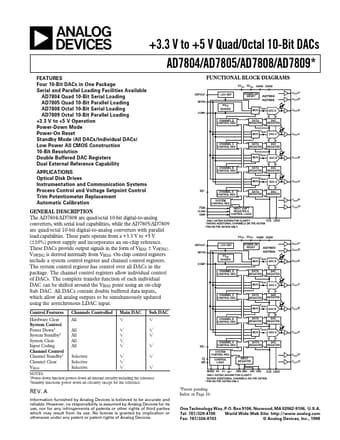  Datasheet Preview Page 1