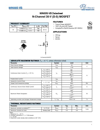  Datasheet Preview Page 1
