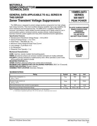  Datasheet Preview Page 1