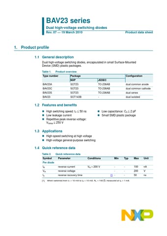  Datasheet Preview Page 1