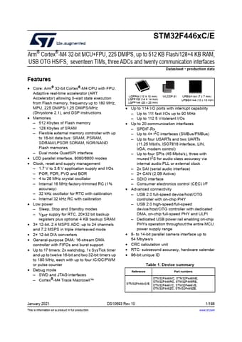  Datasheet Preview Page 1