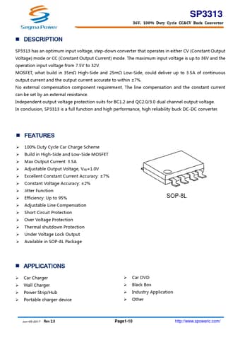  Datasheet Preview Page 1