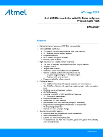  Datasheet Preview Page 1
