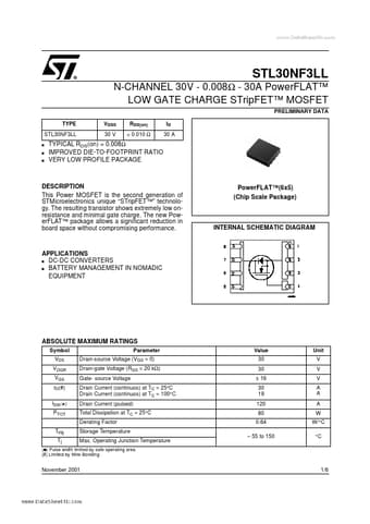  Datasheet Preview Page 1