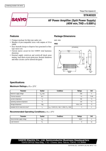  Datasheet Preview Page 1