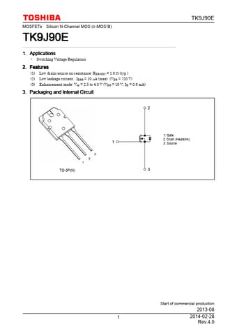  Datasheet Preview Page 1