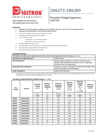  Datasheet Preview Page 1