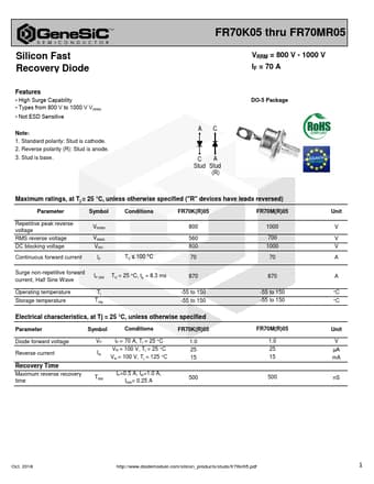  Datasheet Preview Page 1