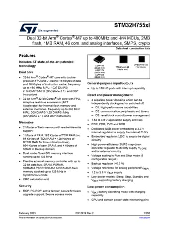  Datasheet Preview Page 1