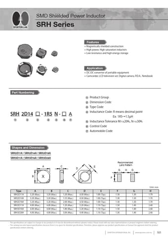  Datasheet Preview Page 1