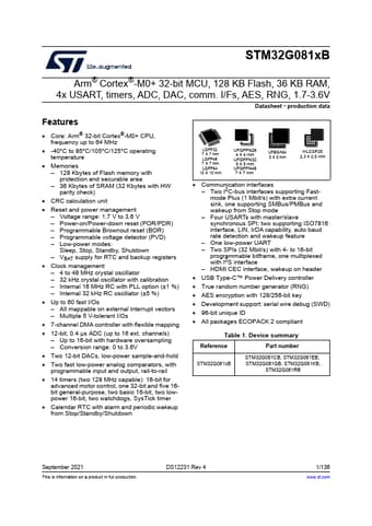  Datasheet Preview Page 1