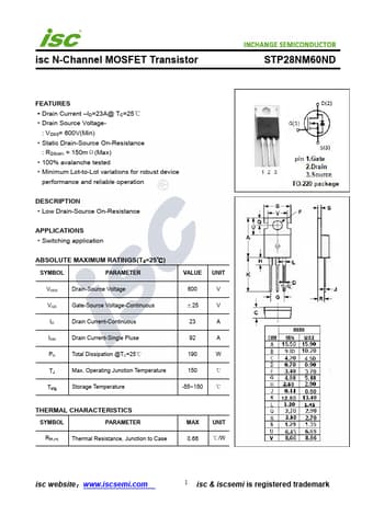  Datasheet Preview Page 1