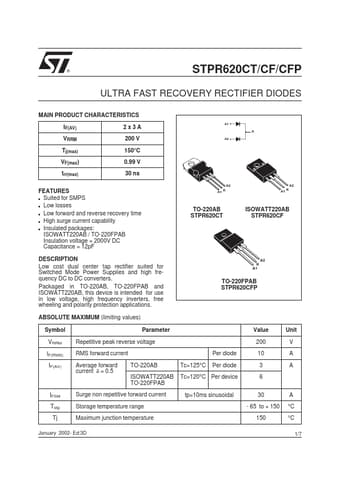  Datasheet Preview Page 1