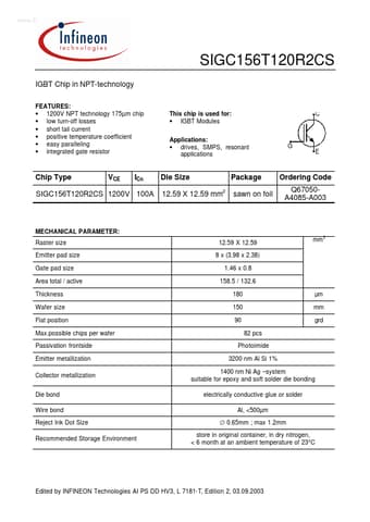  Datasheet Preview Page 1