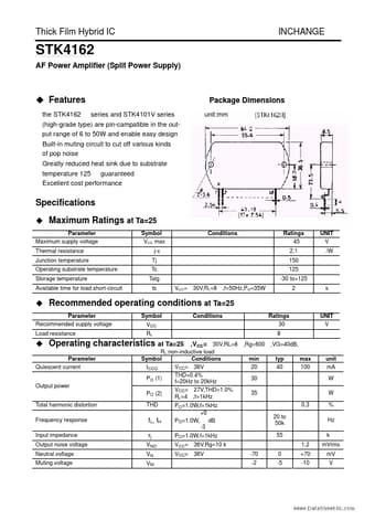  Datasheet Preview Page 1