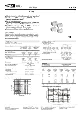  Datasheet Preview Page 1