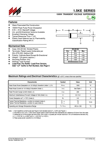  Datasheet Preview Page 1