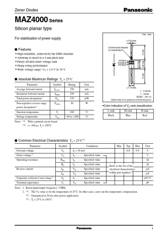  Datasheet Preview Page 1