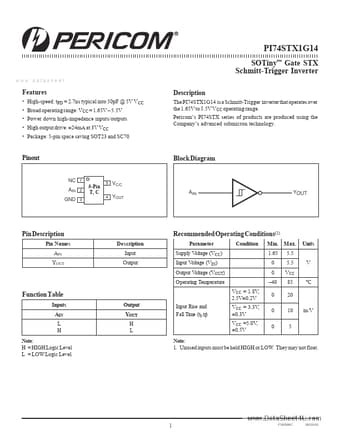  Datasheet Preview Page 1