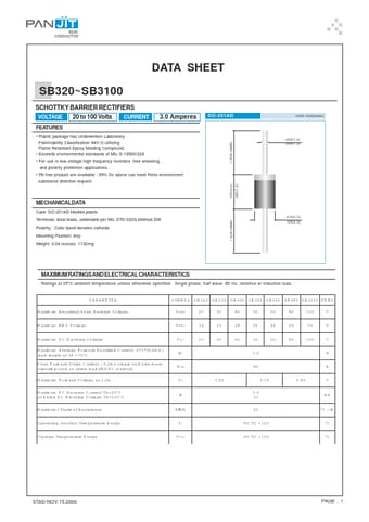  Datasheet Preview Page 1