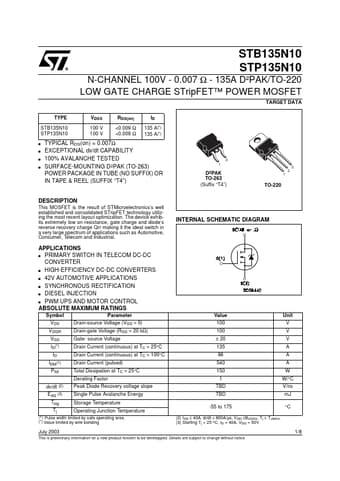  Datasheet Preview Page 1