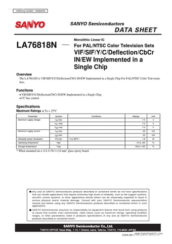  Datasheet Preview Page 1