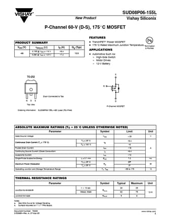  Datasheet Preview Page 1