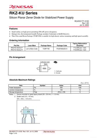  Datasheet Preview Page 1