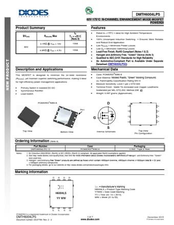  Datasheet Preview Page 1