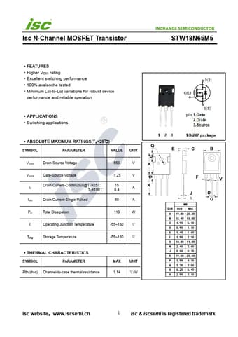  Datasheet Preview Page 1