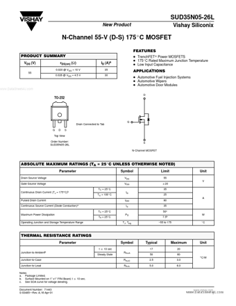  Datasheet Preview Page 1