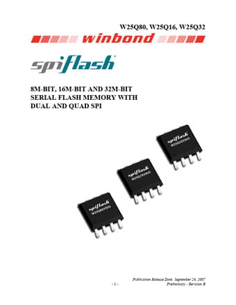  Datasheet Preview Page 1
