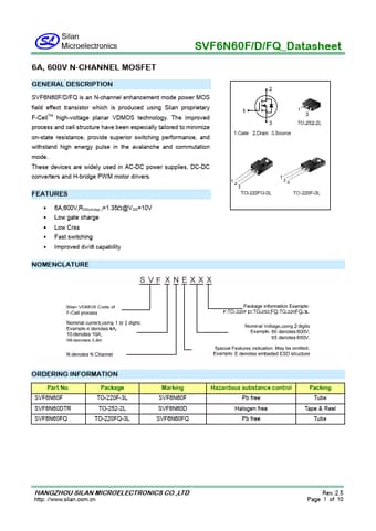  Datasheet Preview Page 1