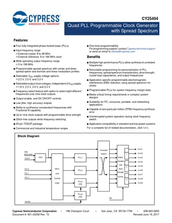  Datasheet Preview Page 1