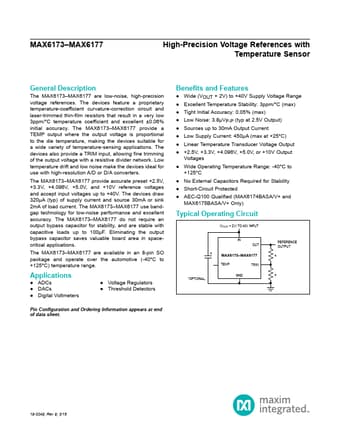  Datasheet Preview Page 1