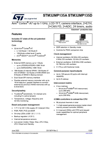  Datasheet Preview Page 1