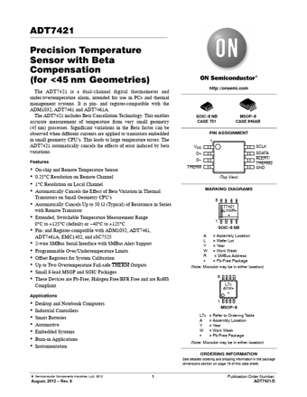  Datasheet Preview Page 1