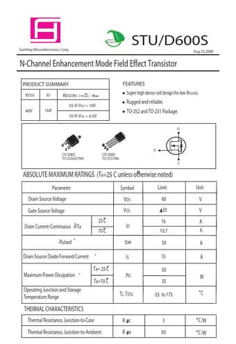  Datasheet Preview Page 1